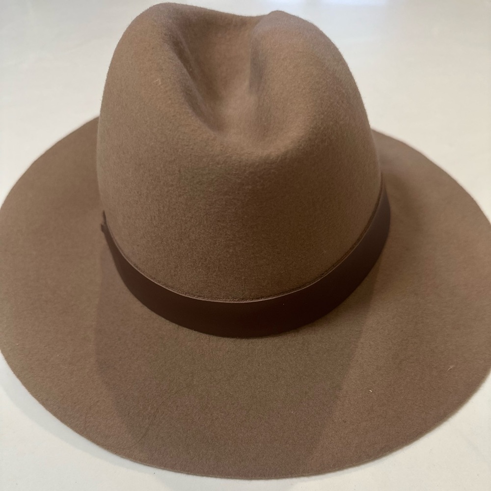 Taupe Hat Attack Fedora